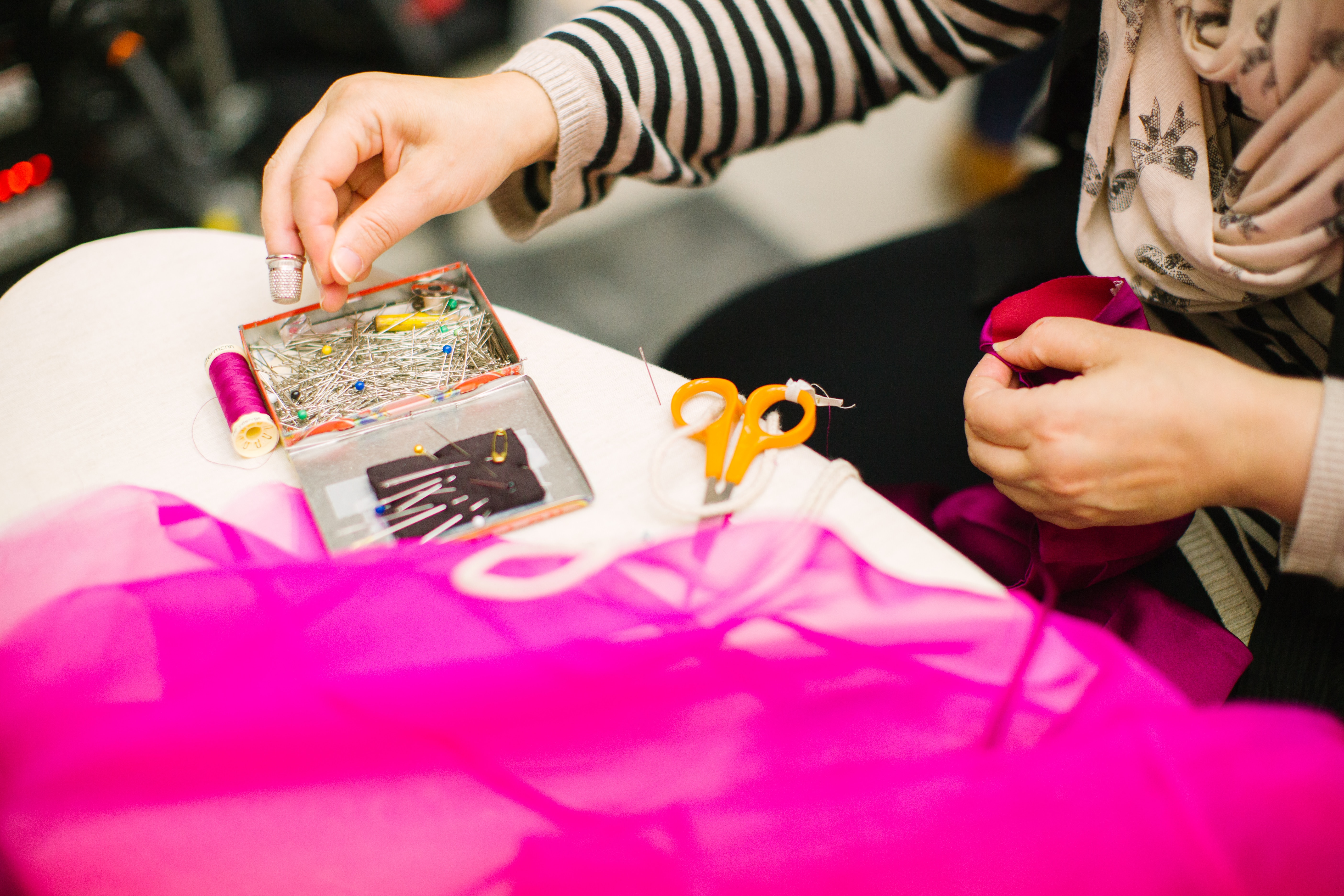 Embroidery Workshop with Tali Tjiang